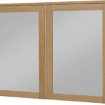 spiegelkast in eiken 120