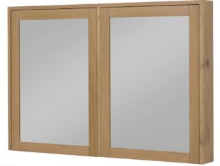 spiegelkast in eiken 120