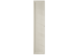 Medium Badkamerkast met drie schappen in Ammonite voorzien van een landelijk front 170 cm.