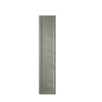 Medium Badkamerkast met drie schappen in Card Room Green voorzien van een landelijk front 170 cm.