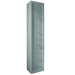 Medium Badkamerkast met drie schappen in Oval Room Blue voorzien van een landelijk front 170 cm.