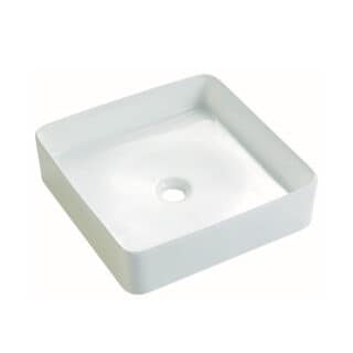 Waskom Keramiek Van Heck White Vierkant 40