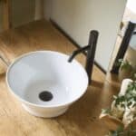 Waskom Keramiek Van Heck Wit Rond 39,5