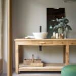 Waskom Keramiek Van Heck Wit Rond 39,5