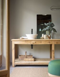 Waskom Keramiek Van Heck Wit Rond 39,5