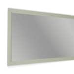 Massief houten badkamerspiegel,117x74 in Mizzle