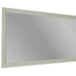 Massief houten badkamerspiegel,130x74 in Mizzle