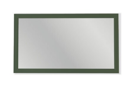 Massief houten badkamerspiegel,130x74 in Beverly