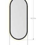 Ovale  Spiegel met LED Verlichting
