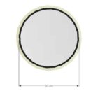 Ronde Spiegel met indirecte led verlichting 80 cm