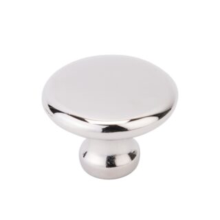 Van Heck Ronde Knop Glanzend Nikkel