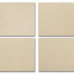 Massief donker eiken badmeubel 70 cm met twee lades voorzien van een limestone wastafelblad met waskom