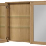 spiegelkast in eiken 120