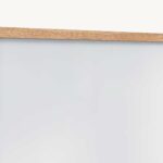 spiegel met houten lijst naturel eiken 120