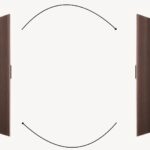 badkamer kast  in donker eiken