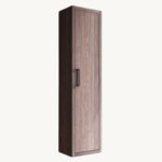 badkamer kast  in donker eiken