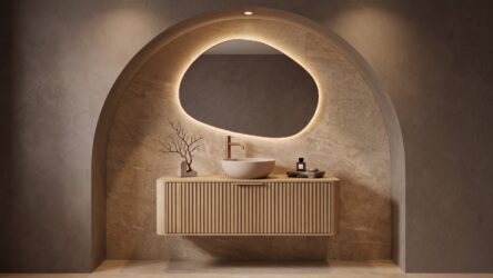 Rounded Groove Naturel 120 Beton