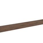 Royale wandplank van massief eikenhout in de kleur Donker Eiken. Voorzien van een onzichtbare bevestiging en perfect voor badkamer, toilet of woonruimte.