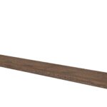 Royale wandplank van massief eikenhout in de kleur Donker Eiken. Voorzien van een onzichtbare bevestiging en perfect voor badkamer, toilet of woonruimte.