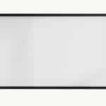 spiegel met houten lijst zwart eiken 150