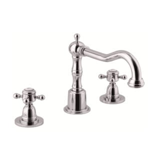 Traditional de Luxe 3 gats wastafelmengkraan Chroom