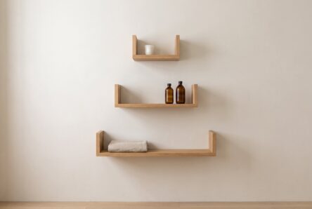 Wandplanken van massief eiken