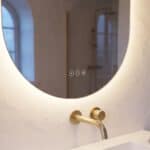 Ovale  Spiegel met LED Verlichting