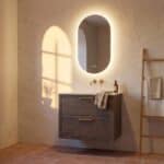 Ovale  Spiegel met LED Verlichting