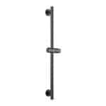 Losse glijstang in black gun metal met verschuifbare houder voor je handdouche, uit de Riva Bella serie. Totale lengte 65,3 cm, Ø 22 mm. Handdouche en doucheslang worden niet meegeleverd. Verkrijgbaar in 6 kleuren en geleverd met 5 jaar garantie.